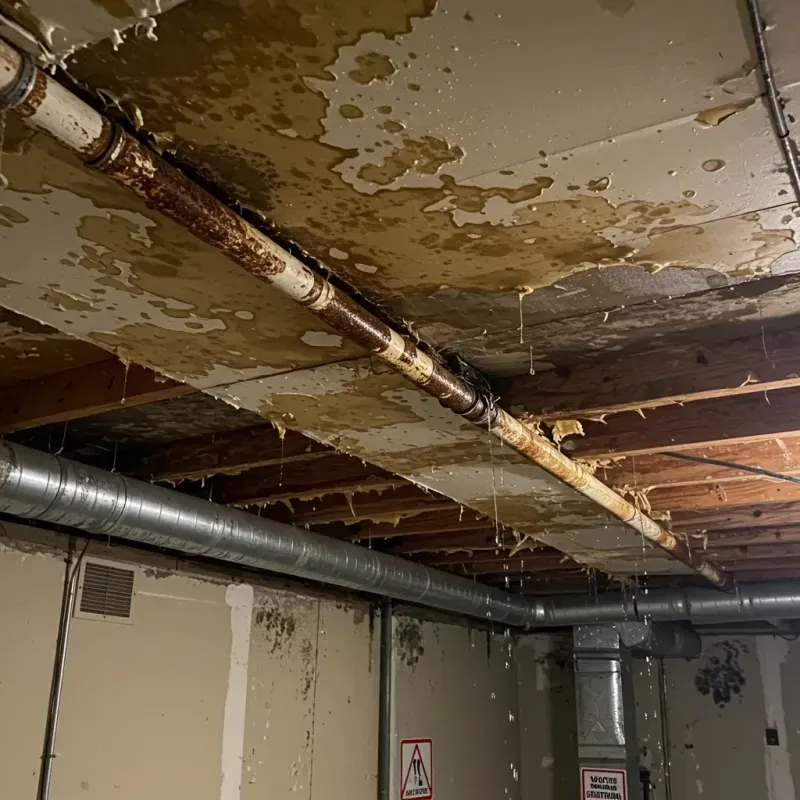 Ceiling Water Damage Repair in Corinna, ME